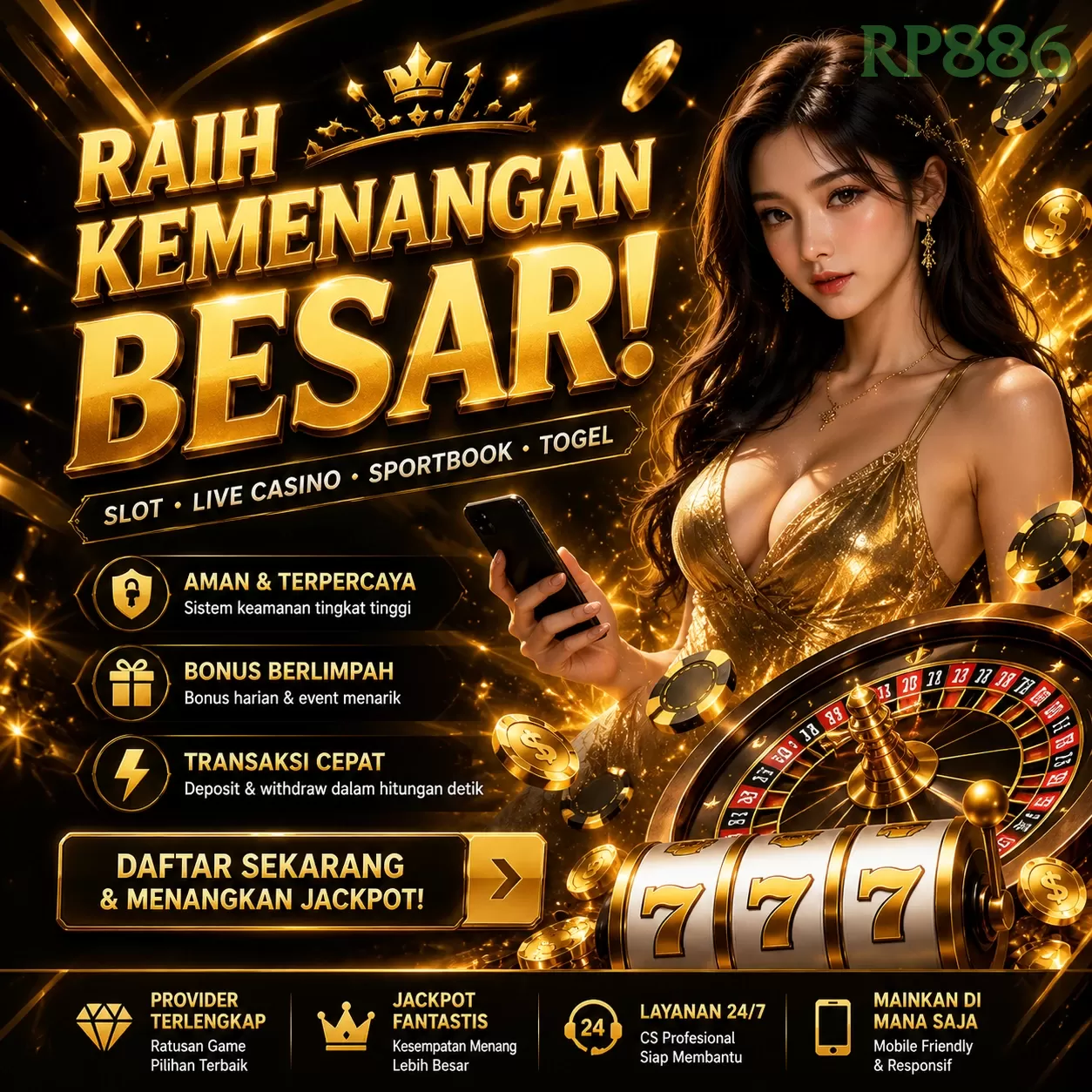 Main rp886agendaratq Menang Jackpot Besar